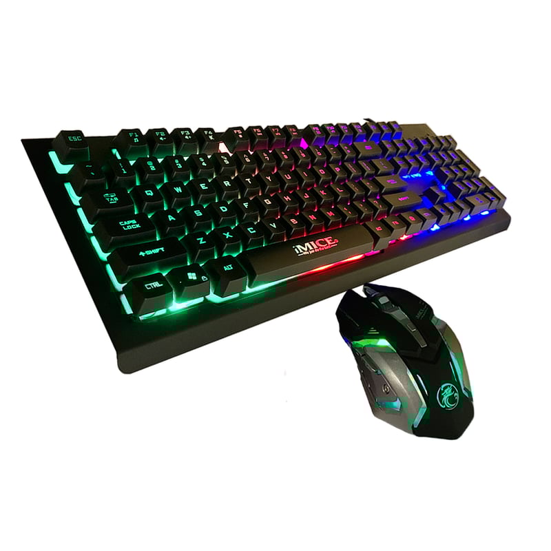 Kit Gamer Premium Teclado + Mouse Gamer Imice Km900 Rgb Sodimac Chile