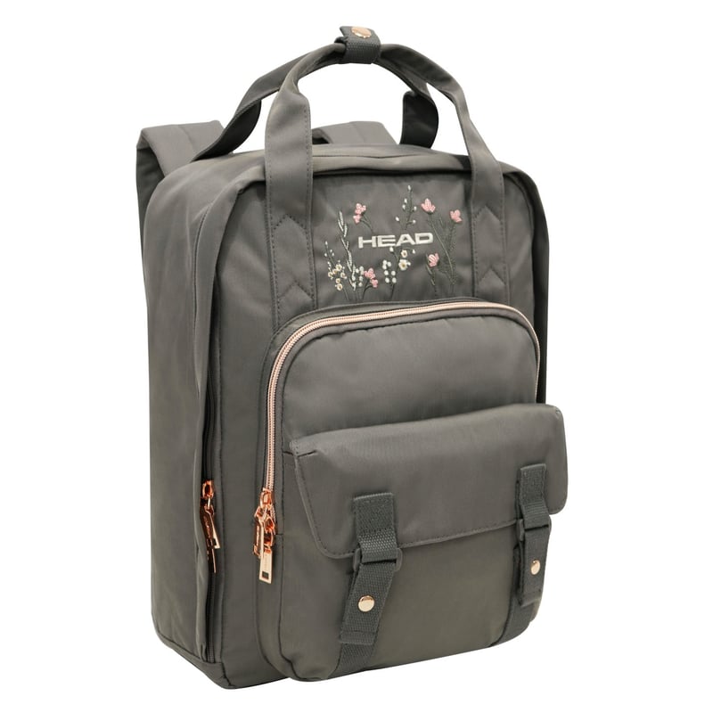 HEAD Mochila Alpha Bordado Gris Head falabella