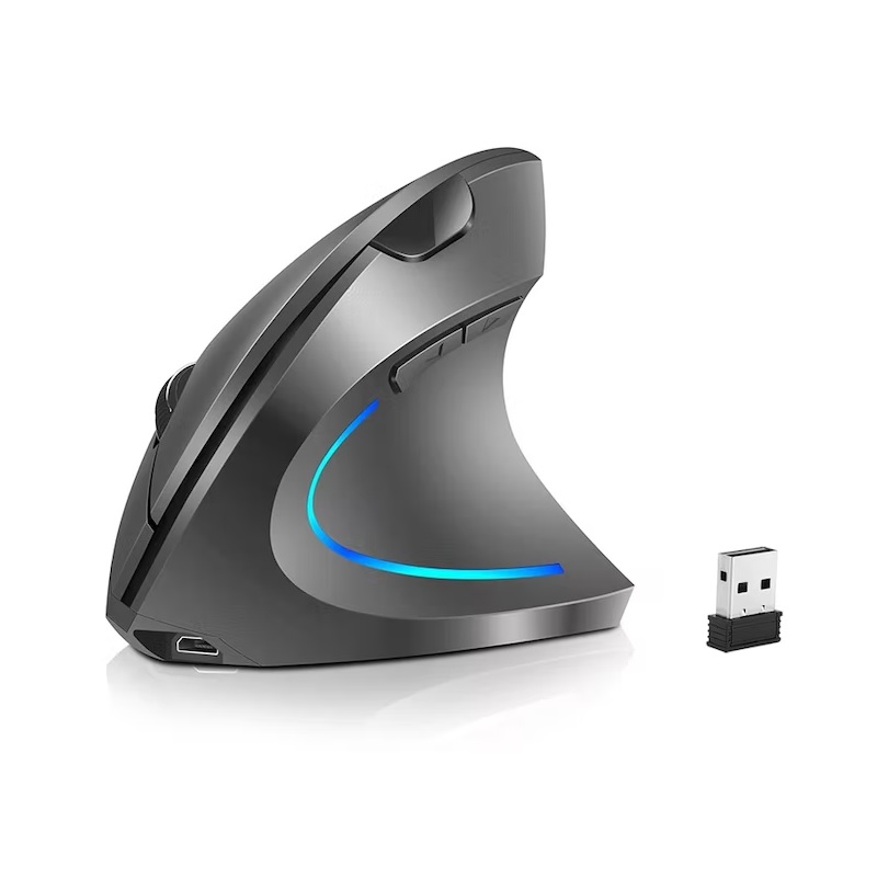 TECMASTER Mouse Vertical Inalámbrico Recargable Ergonomico | falabella.com