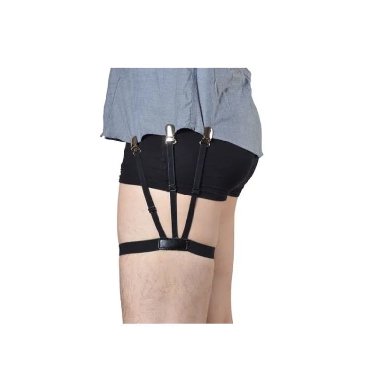Suspensor Sujetador De Camisa Hombre Tirantes