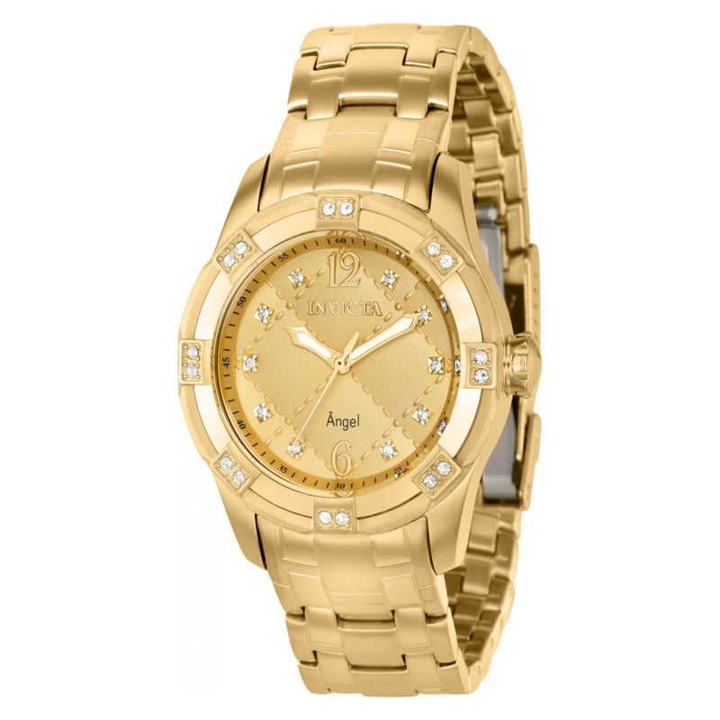INVICTA Reloj Invicta Mujer Angel 36720 Acero inoxidable Dorado falabella
