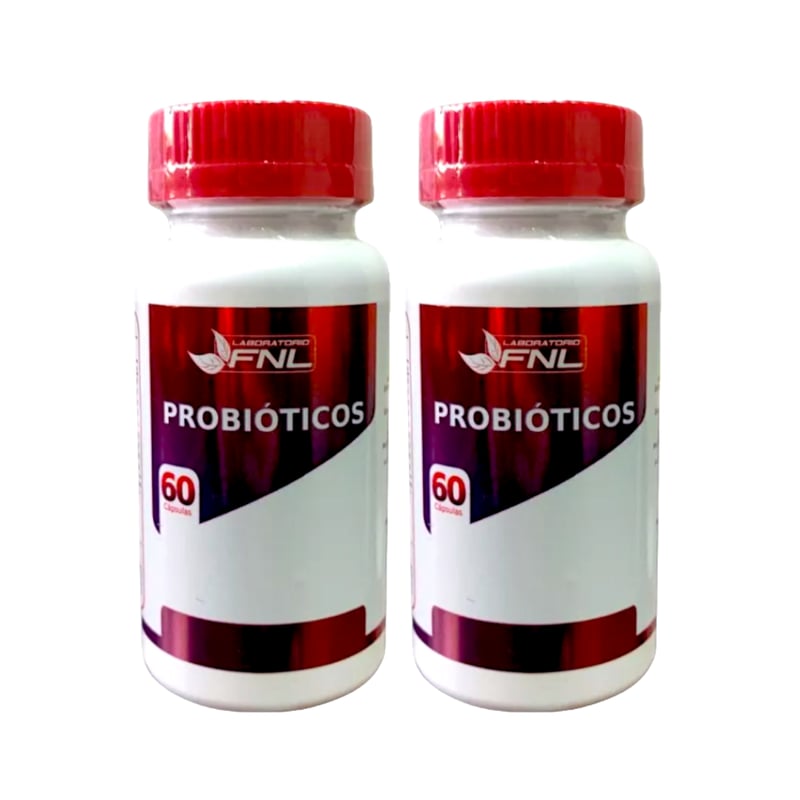 FNL - Probiotico Fnl 120 Capsulas 2x60 Caps