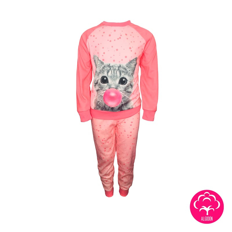 Pijama gatitos niña hotsell