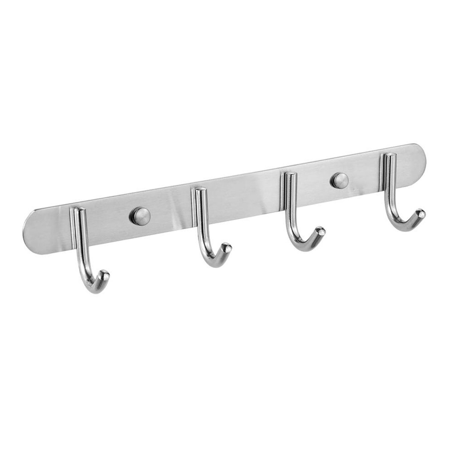 GENERICO Perchero De Pared Con 4 Ganchos De Acero Inoxidable falabella