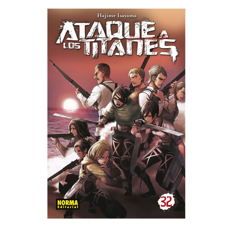 EDITORIAL NORMA Ataque a los Titanes 32 - Shingeki no kyojin ...
