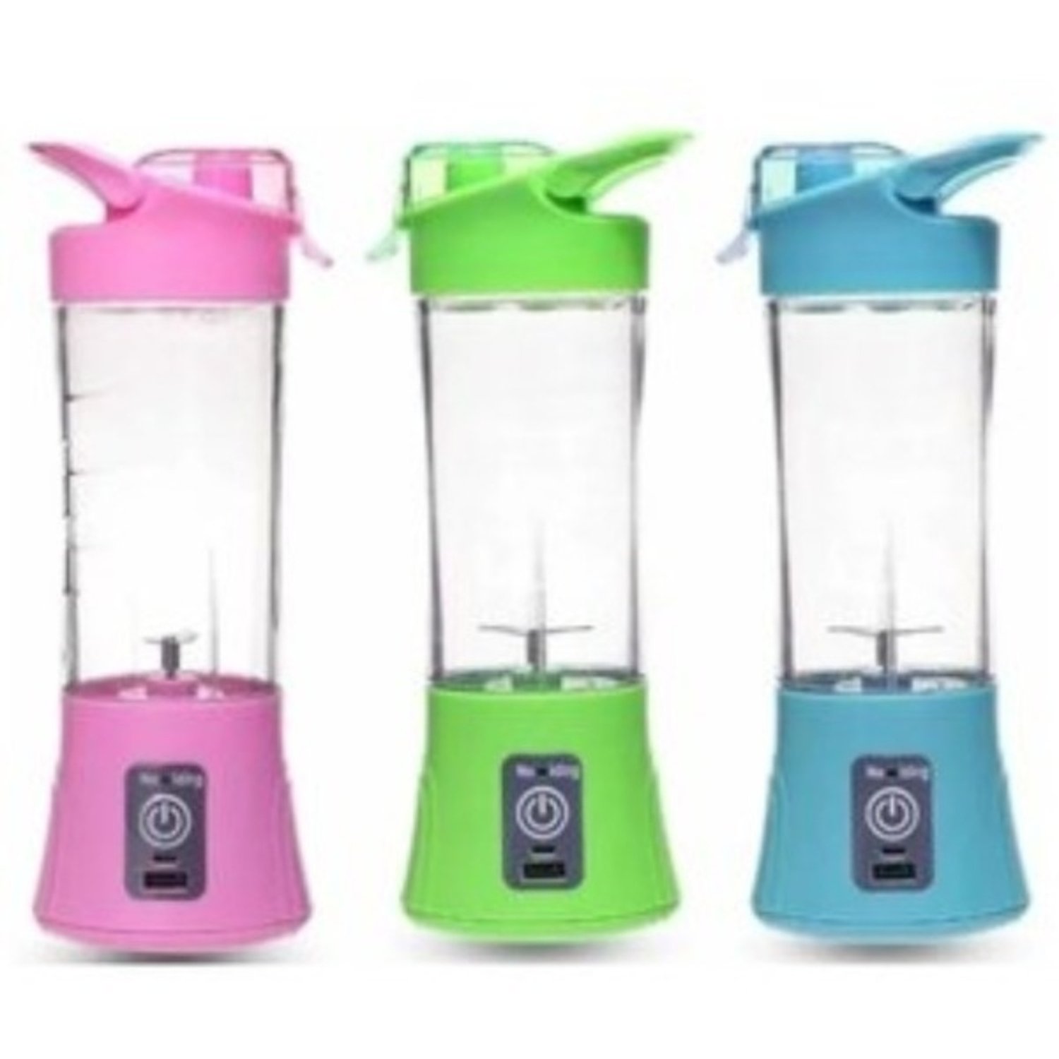 Batidora Juguera Licuadora Recargable Portatil Usb AZUL Sodimac Chile