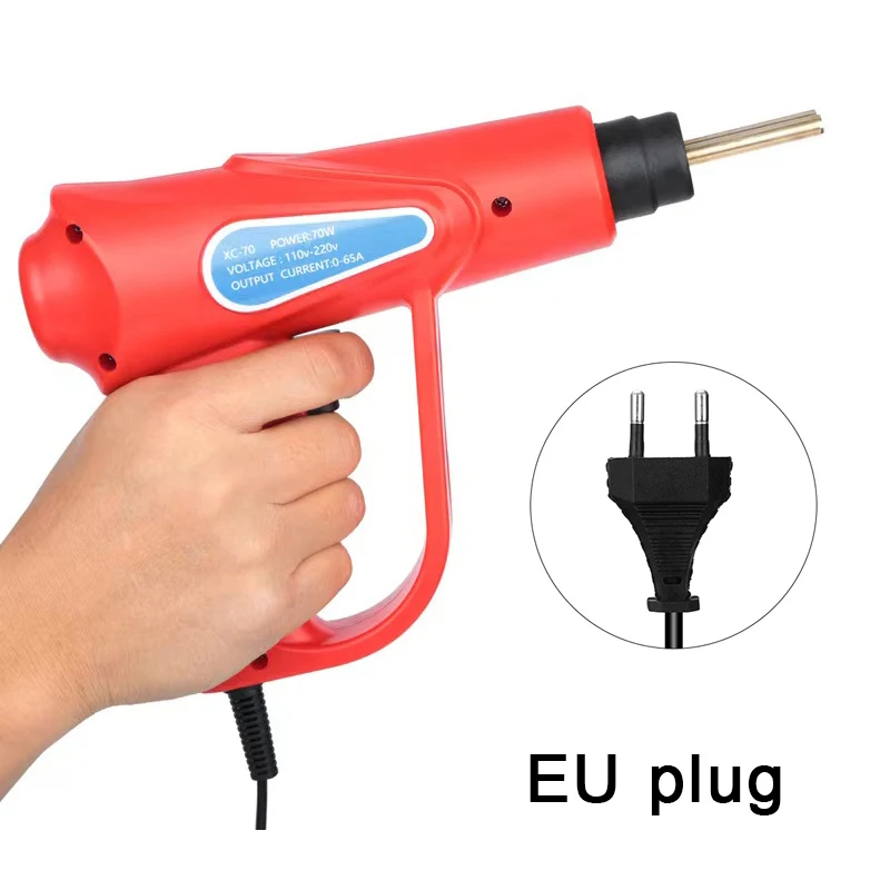 Saldatrice Per Plastica 70W - Kit Con 600 Graffette Per Riparazione Paraurti Auto - Foto 8