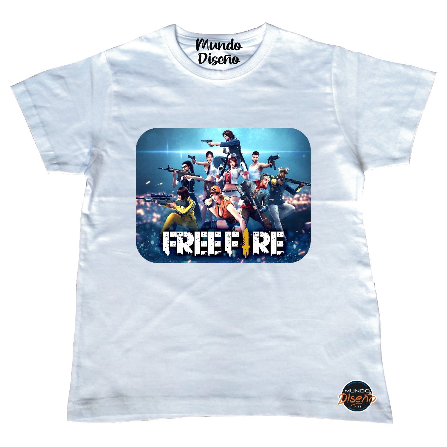 MDC Polera De Nino Free Fire Grupo falabella