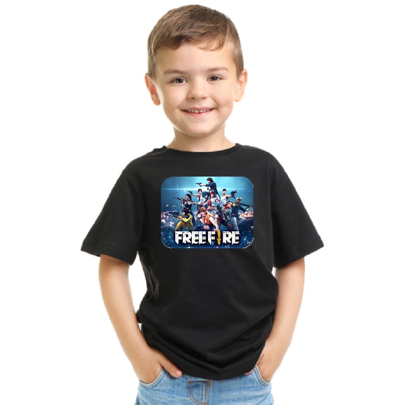MDC Polera De Nino Free Fire Grupo falabella
