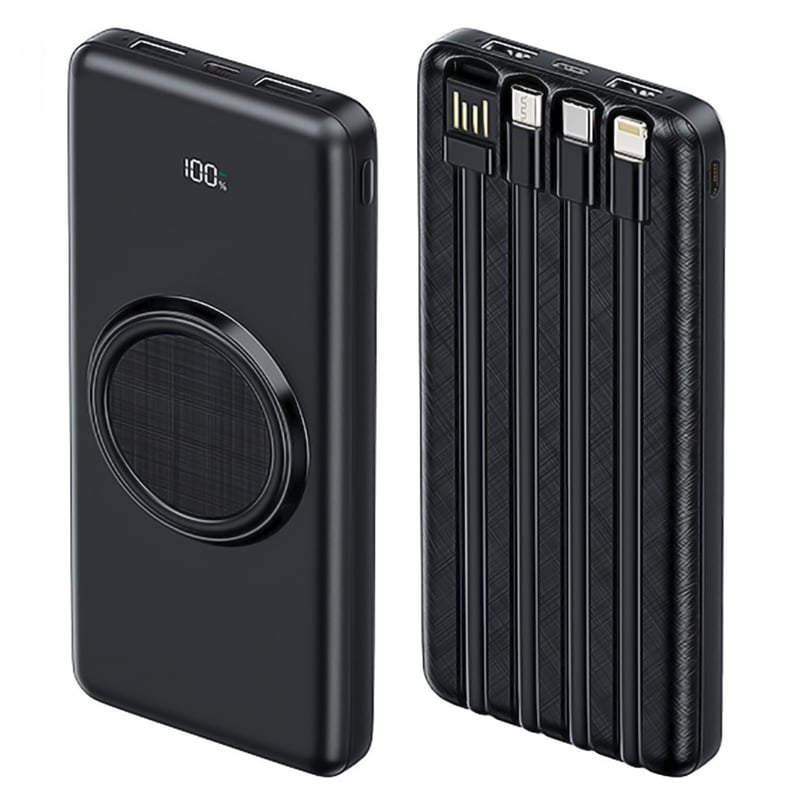 20000mAh Solar Power Bank With Dual USB - Fast Charging Portable Battery For Phones 11 thumbnail image