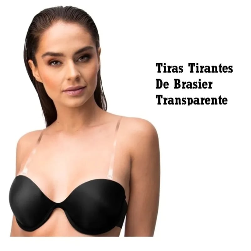 GENERICO Tirantes De Brasier Transparente Tiras Sujetador Mujer falabella