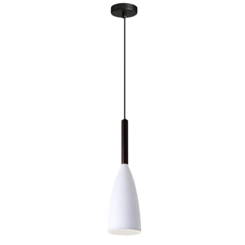 Lámpara De Techo Orientable Madera 1 Foco Albus Natural