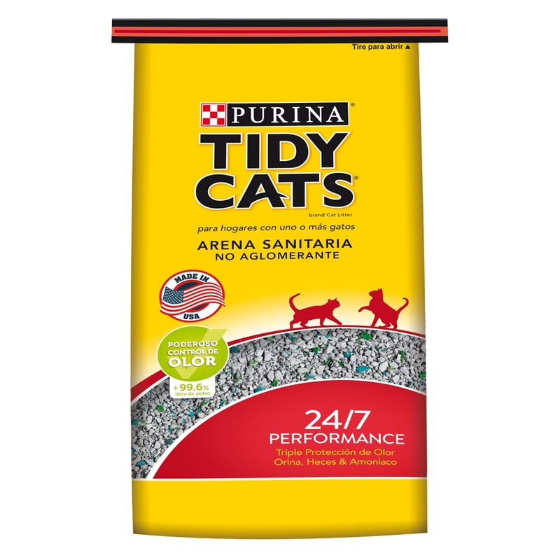 TIDY CATS - Arena sanitaria filtrante TIDY CATS® 9KG