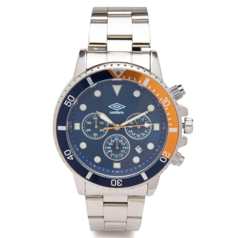 UMBRO Reloj UMBP 4000 5 Plateado Hombre falabella