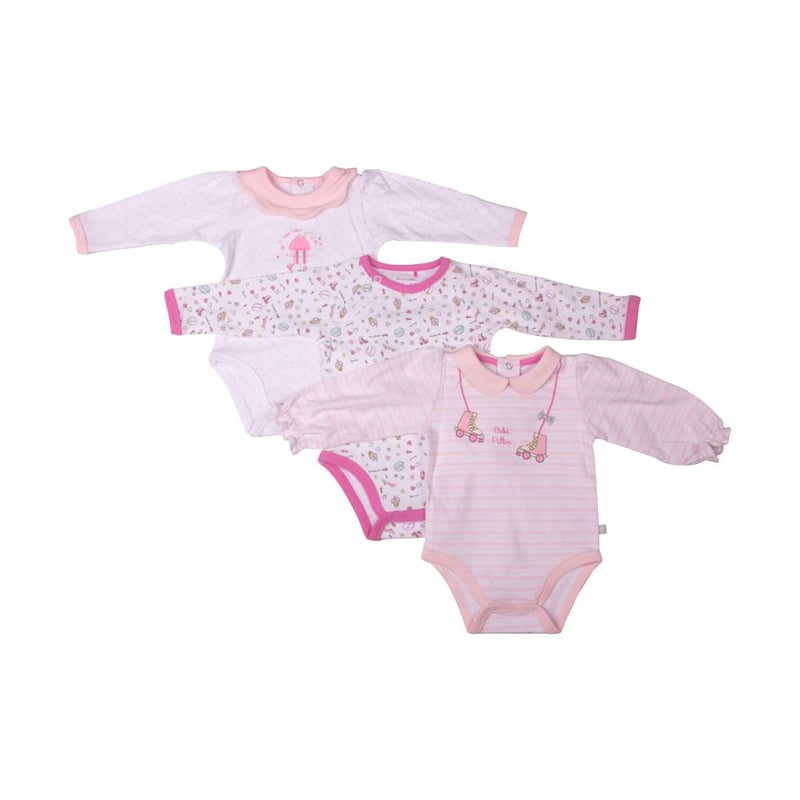 Set 3 Pzas Body Nina Multicolor Pillin PILLIN