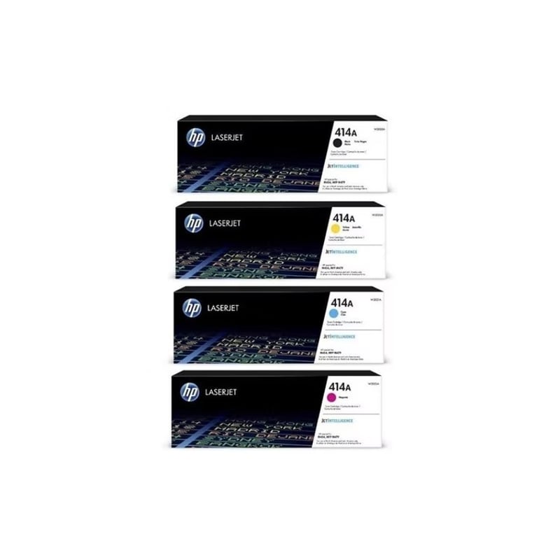 Asoih 414A - Cartuchos De Tóner De Repuesto Para Impresora HP 414X W2020A W2020X Color Laserjet Pro MFP M479fdw M479fdn M454dw M454dn M480f M479