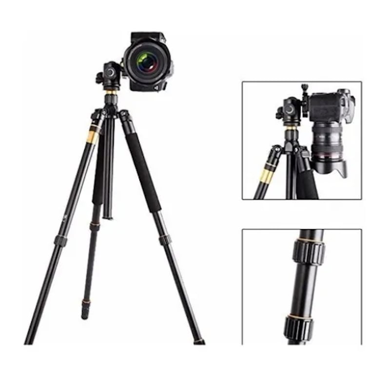 GENERICO Trípode Monopode Profesional Q999 Nikon Canon Sony envío