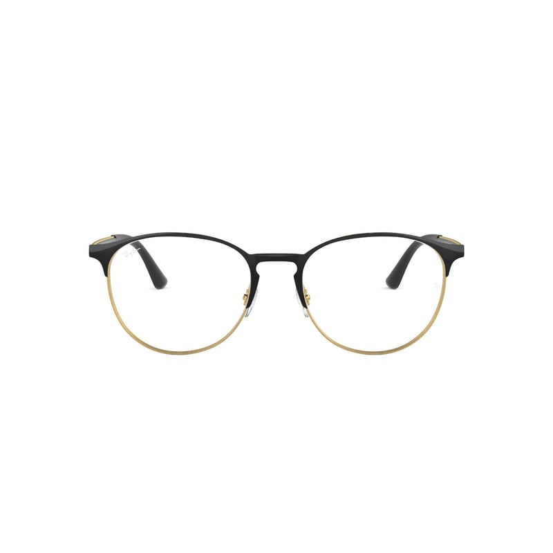Lentes negro con dorado hotsell