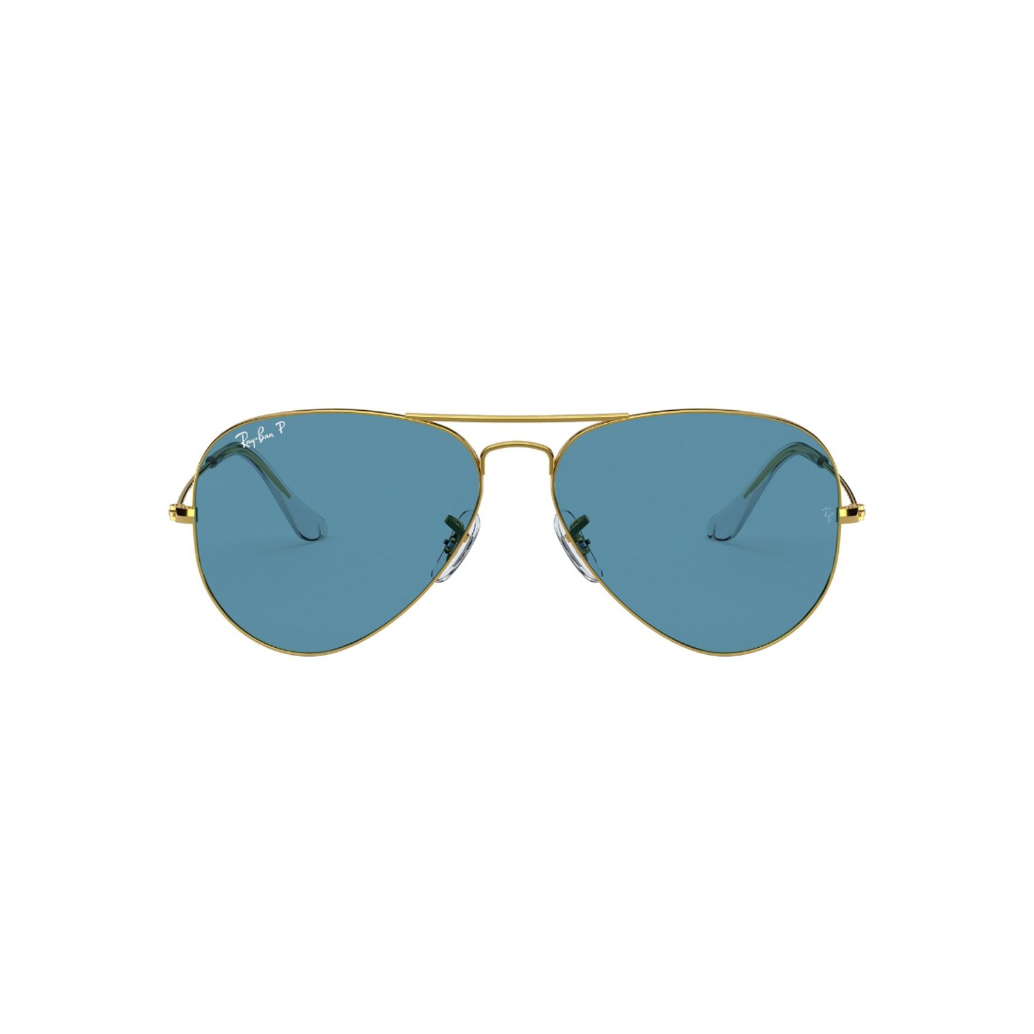 RAY BAN Lentes de Sol Aviator Azul Polarizados falabella