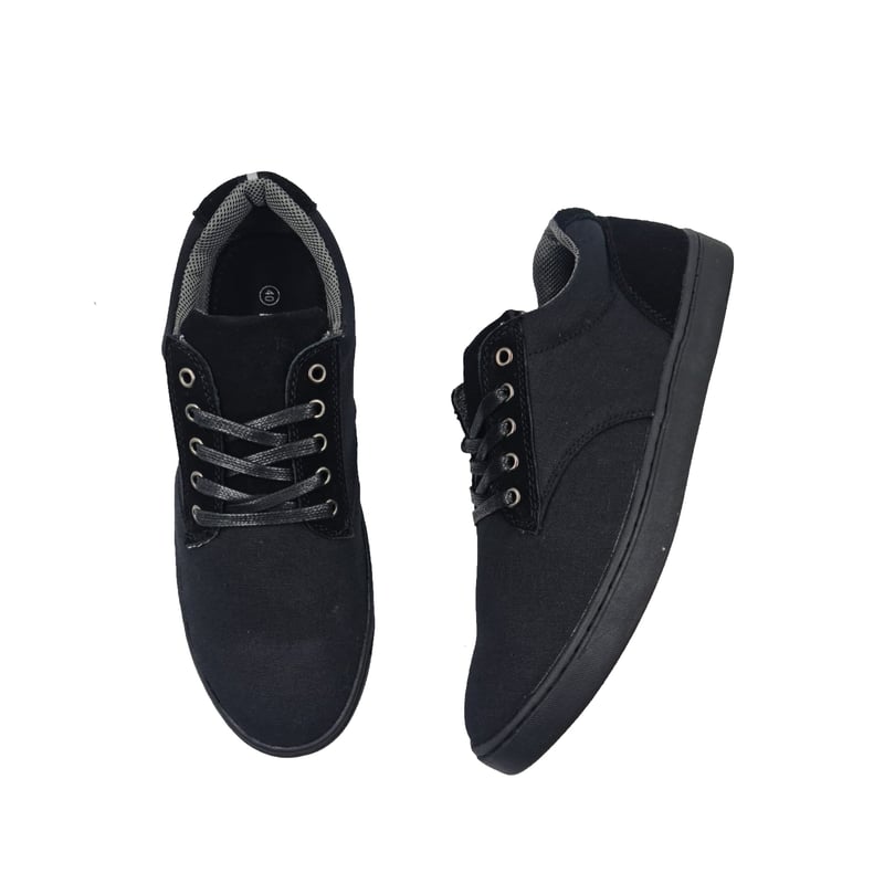 Zapatillas negras hombre casual hotsell