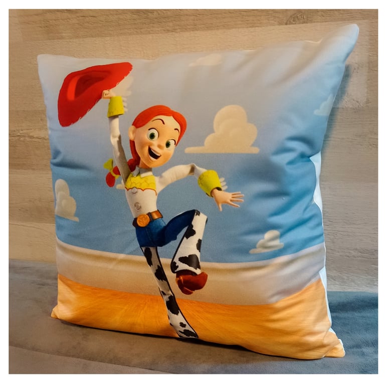 Jessie Vaquera en Cojin Almohada Felpa 45x45 cm Toy Story Extra Suave