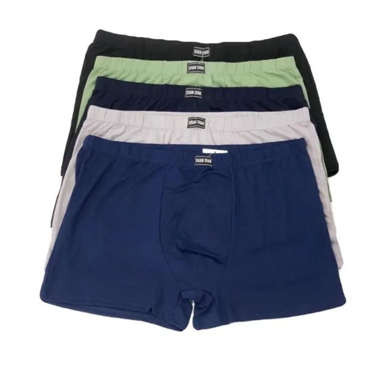 Pack 6 Boxer De Hombre Talla Extra Grande de Algodon