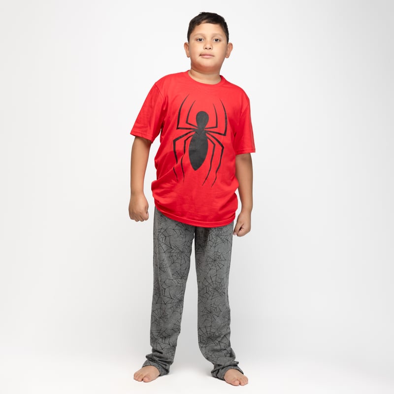 Ropa Infantil Marvel Pijama Largo Spiderman Marvel - Algodón 100