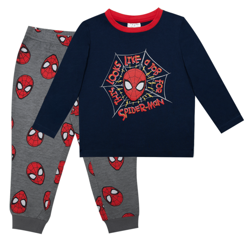 Pijama Niño Spiderman Hello Azul Marvel | EntreKids