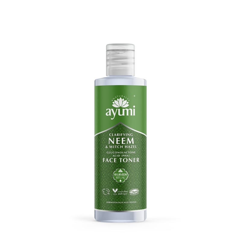 AYUMI - Tónico facial con hamamelis y neem ayurveda