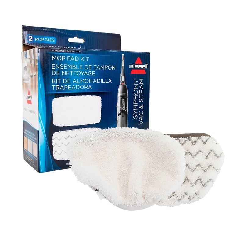 Kit 2 Lavettes Pour BISSELL Aspirateur Vapeur Vac & Steam 1977N - 9