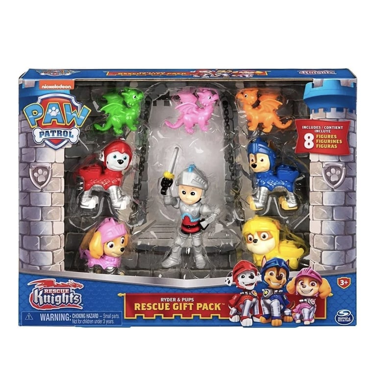 Paw Patrol Set 8 Figuras Rescue Knights Cachorros Ryder PAW PATROL Linio Chile