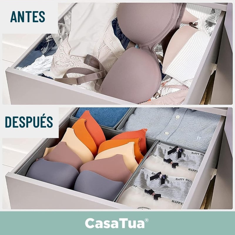 Separadores cajones ropa shop