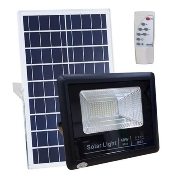 GENERICO - Foco Solar Led 60w Panel Independiente