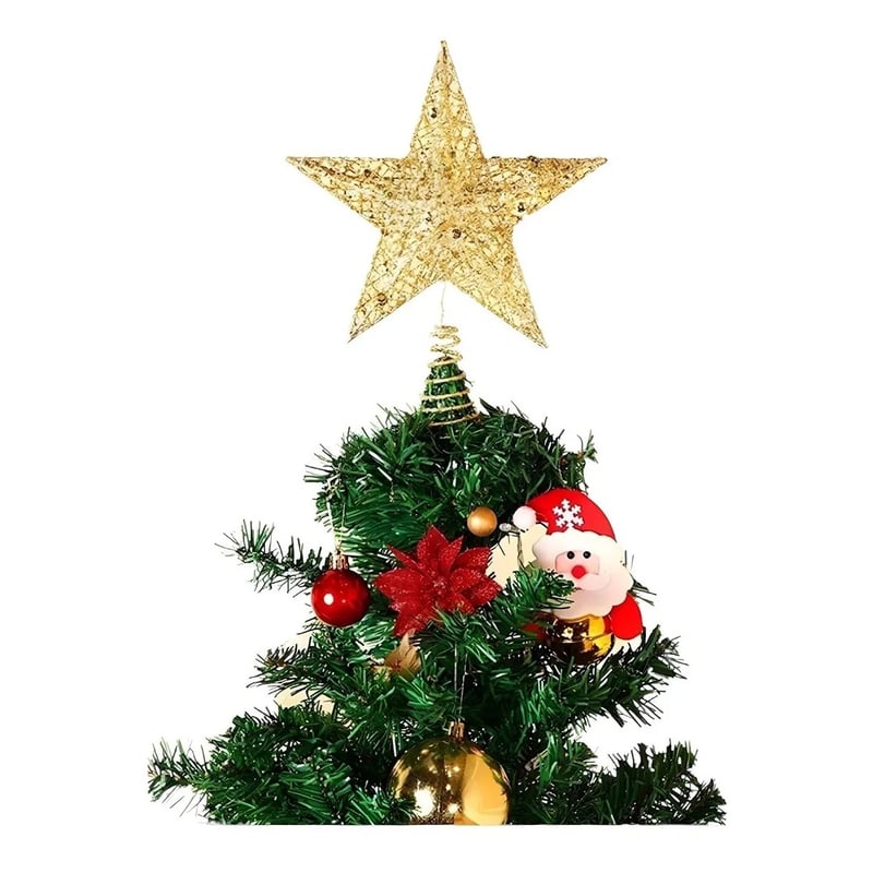 GENERICO - Estrella Arbol De Navidad Adorno Navideño Decoracion Navidad
