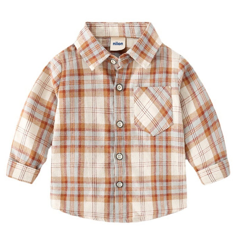Camisa escocesa niño hotsell