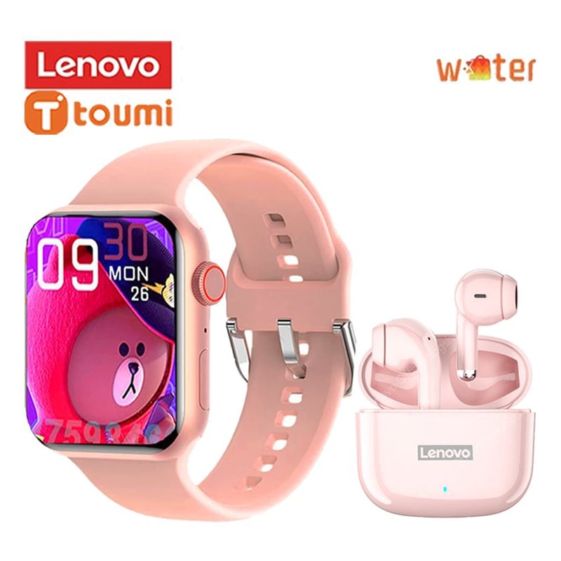 LENOVO Lenovo LP40 Pro DE Tws y Toumi watch S9 Pro Reloj inteligente ROSA falabella