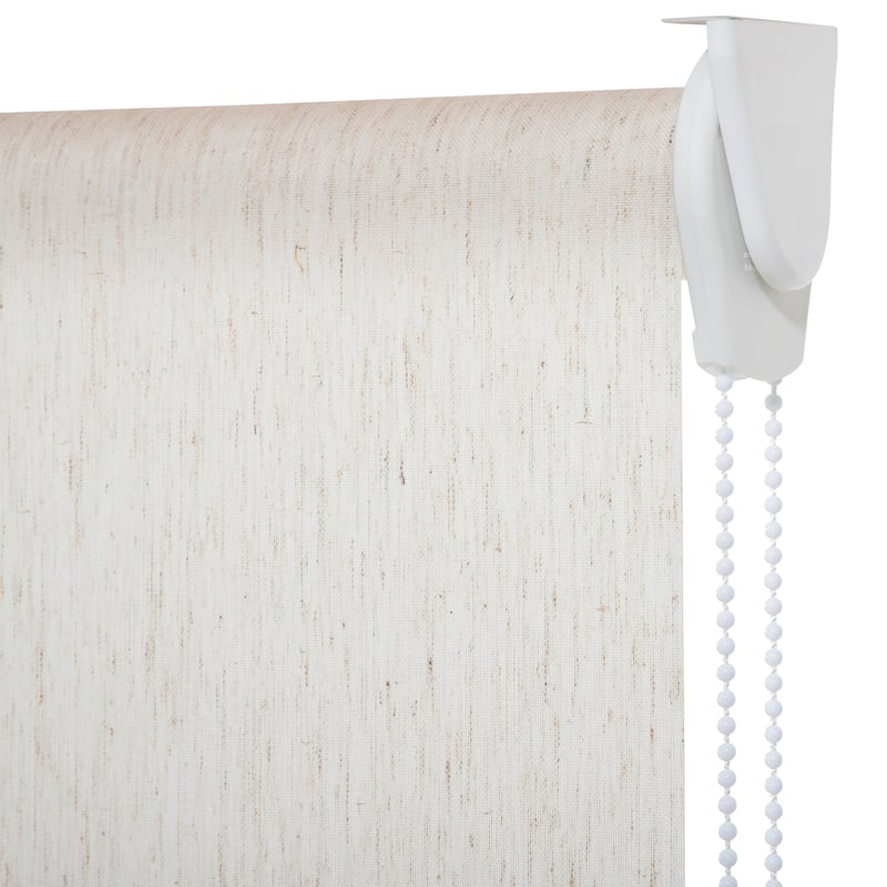 BERTEX - Cortina Roller Lino 100x240 cm Persiana de altura ajustable BERTEX