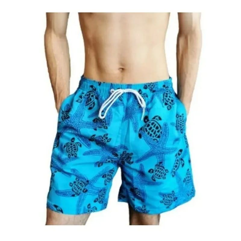 Visesunny Hawaii - Pantalones Cortos De Playa Para Hombre, Bañadores De