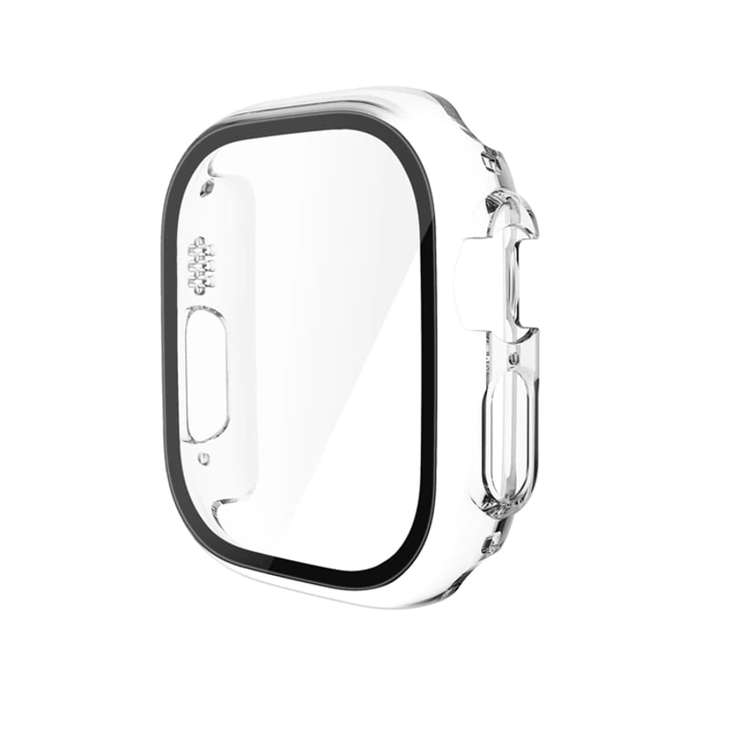 Protector Carcasa Con Vidrio Para Apple Watch Ultra 49mm Transparente