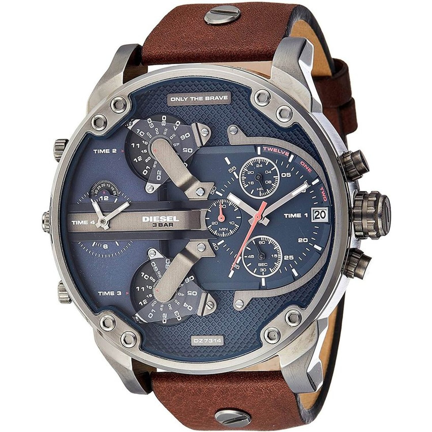 DIESEL Reloj diesel dz7314 para caballero marron falabella