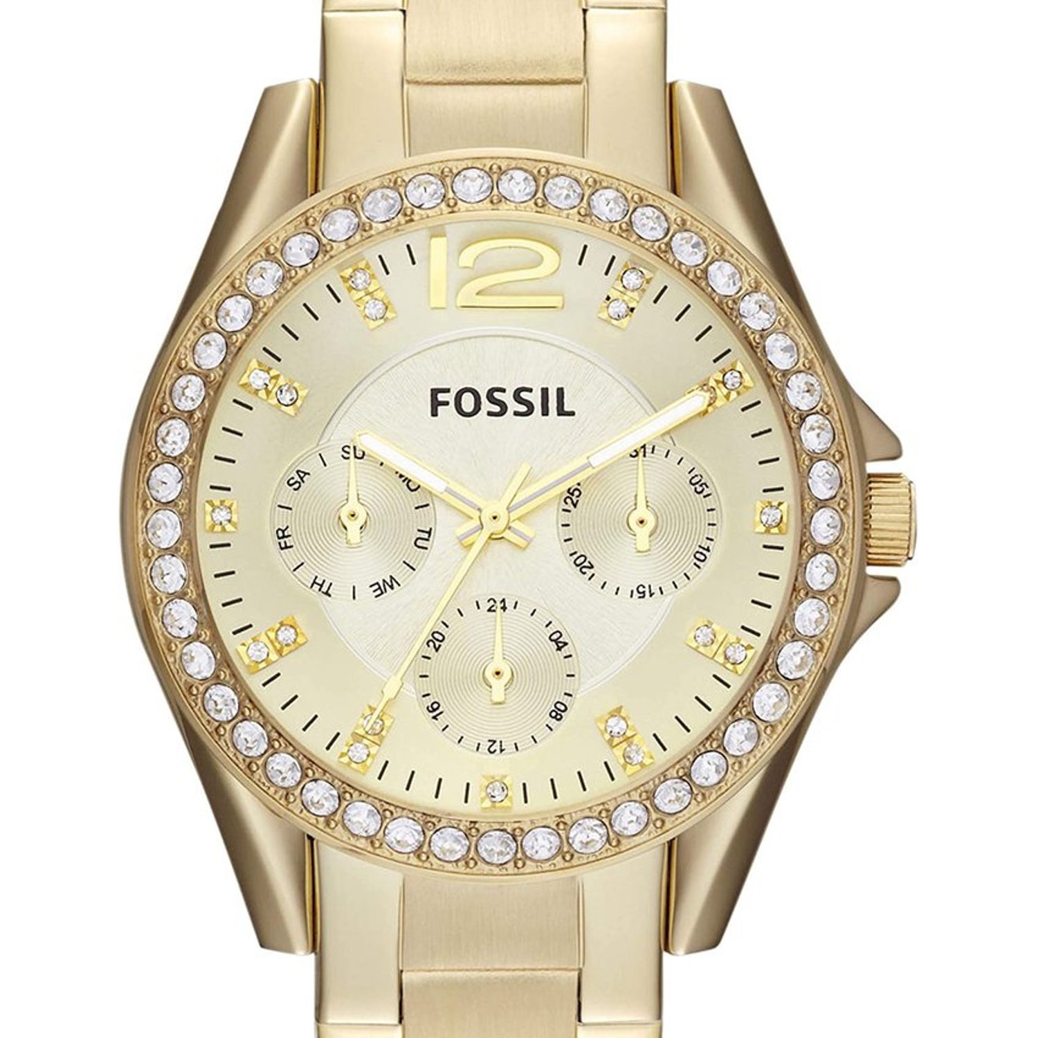 FOSSIL Reloj fossil es3203 para dama dorado falabella