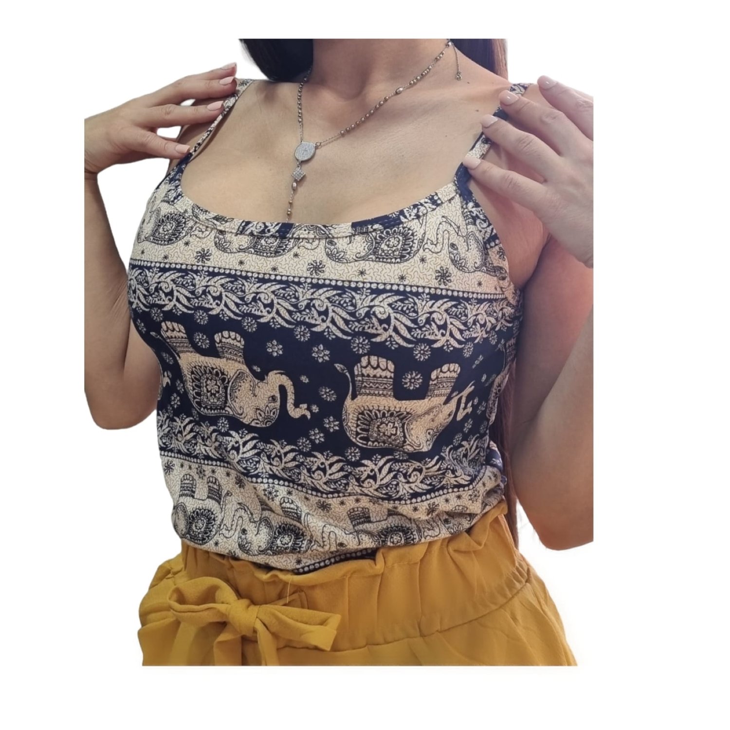 Poleras estampadas mujer best sale