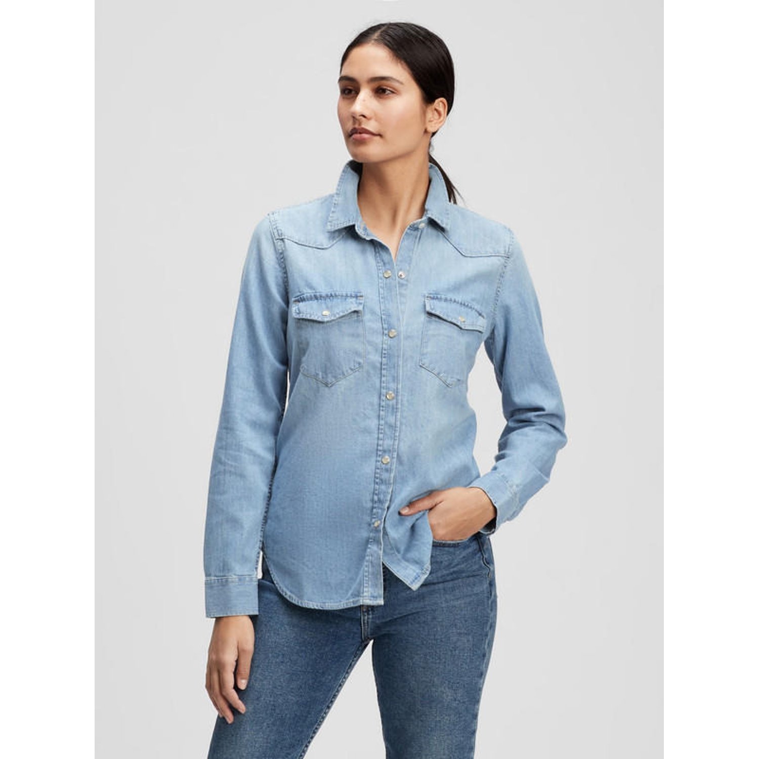Camisa denim mujer chile new arrivals