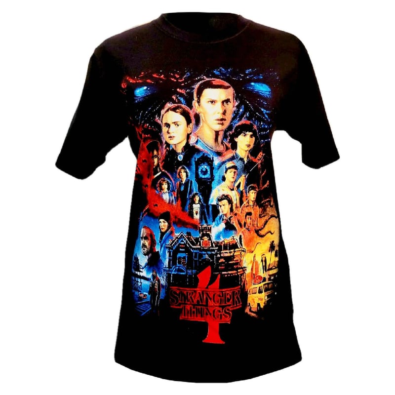 Polera stranger things mujer chile hotsell