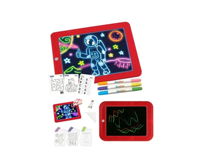 Pizarra luminosa led para niños hotsell