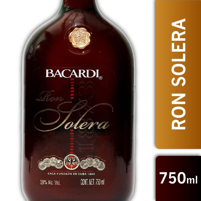 BACARDI Ron Bacardi Solera 750cc 1 Unidad BACARDI | falabella.com