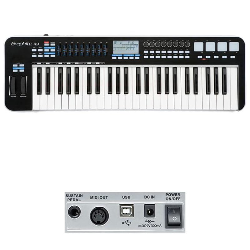 SAMSON - Controlador MIDI Samson GRAPHITE 49