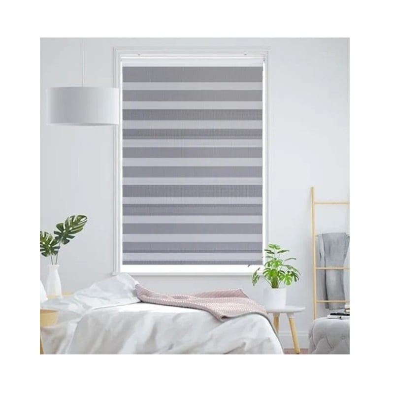 Ensemble Matelas Sirius 16cm + Sommier November - Latex Et Mousse Haute Densité - 160x200cm Gris