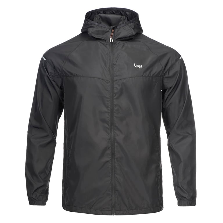 LIPPI Chaqueta Hombre Nightfall WindBreaker Hoody Jacket Negro Lippi ...