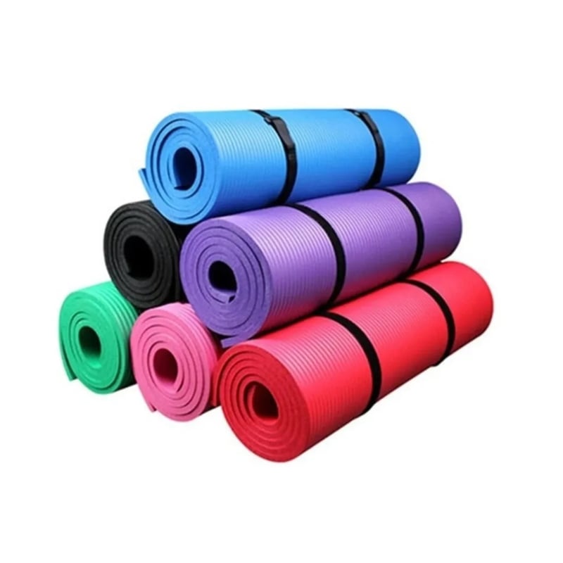 GENERICO Mat 10 Mm Yoga Pilates Extra Grueso ROSADO
